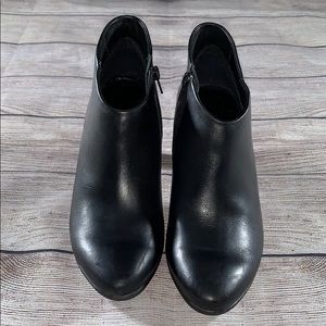 Ecco heeled bootie black 39